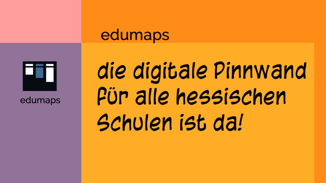 edumaps -die digitale Pinnwand für Hessen